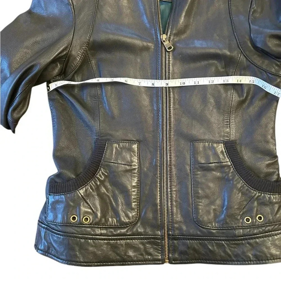 Mark New York Women’s Leather Jacket with Silk Lining Size S - Picture 10 of 16
